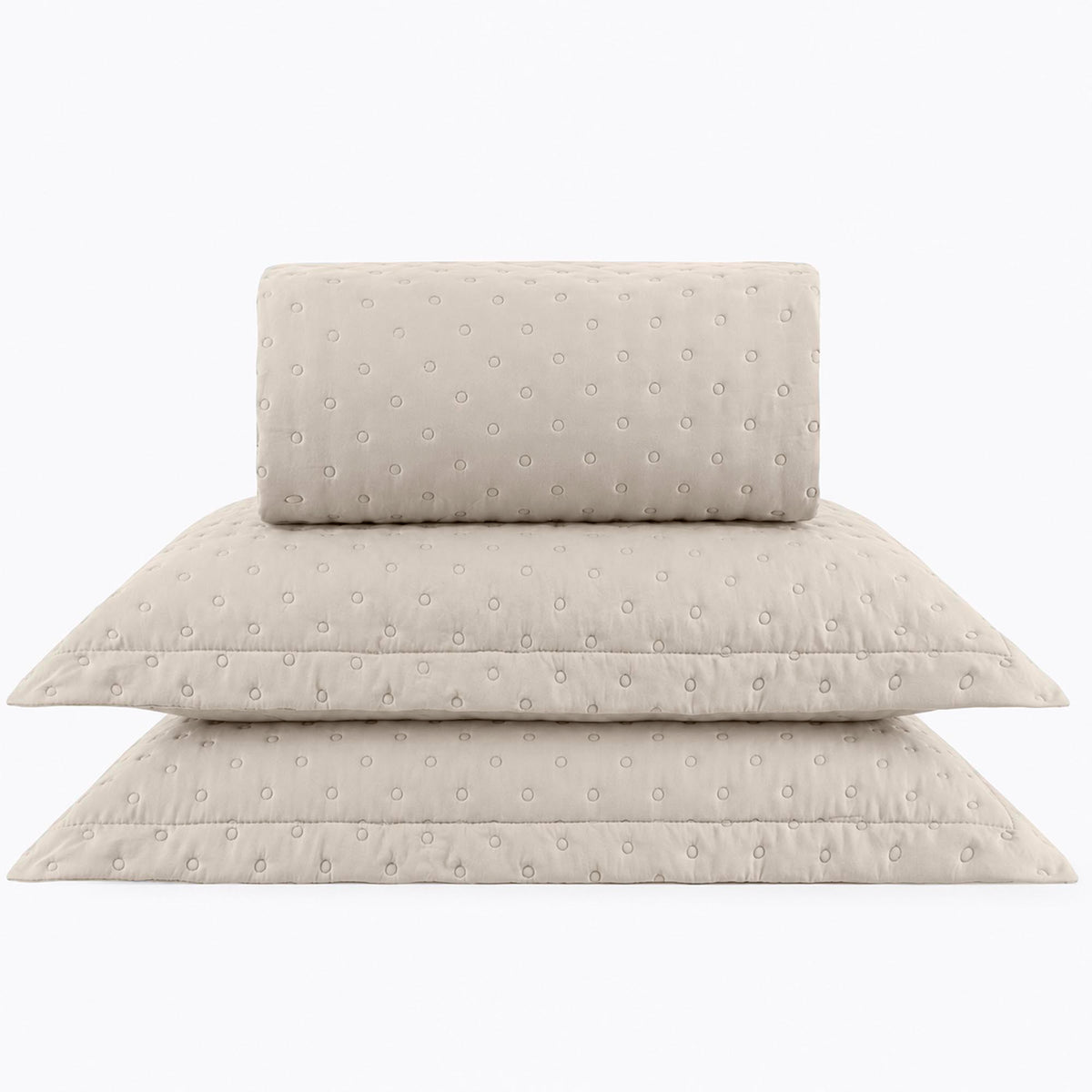 KIT CAMA KING  DELICATO - BEGE 13-0905