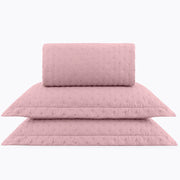 KIT CAMA QUEEN DELICATO - ROSA 15-1906