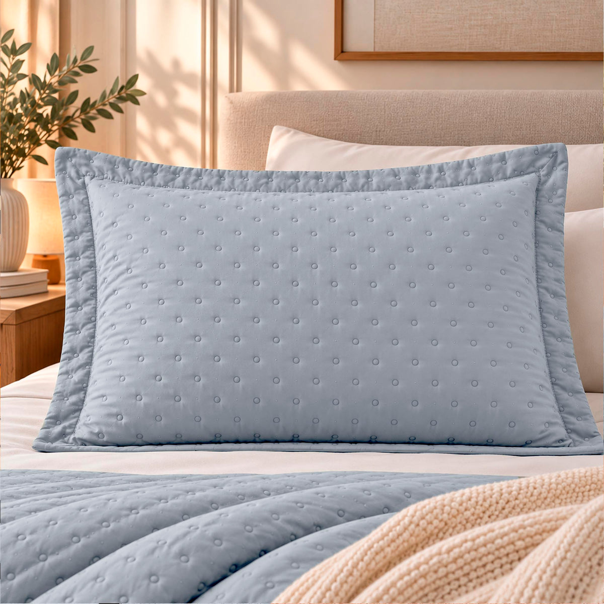 KIT CAMA SOLTEIRO DELICATO TEEN - AZUL 13-4103