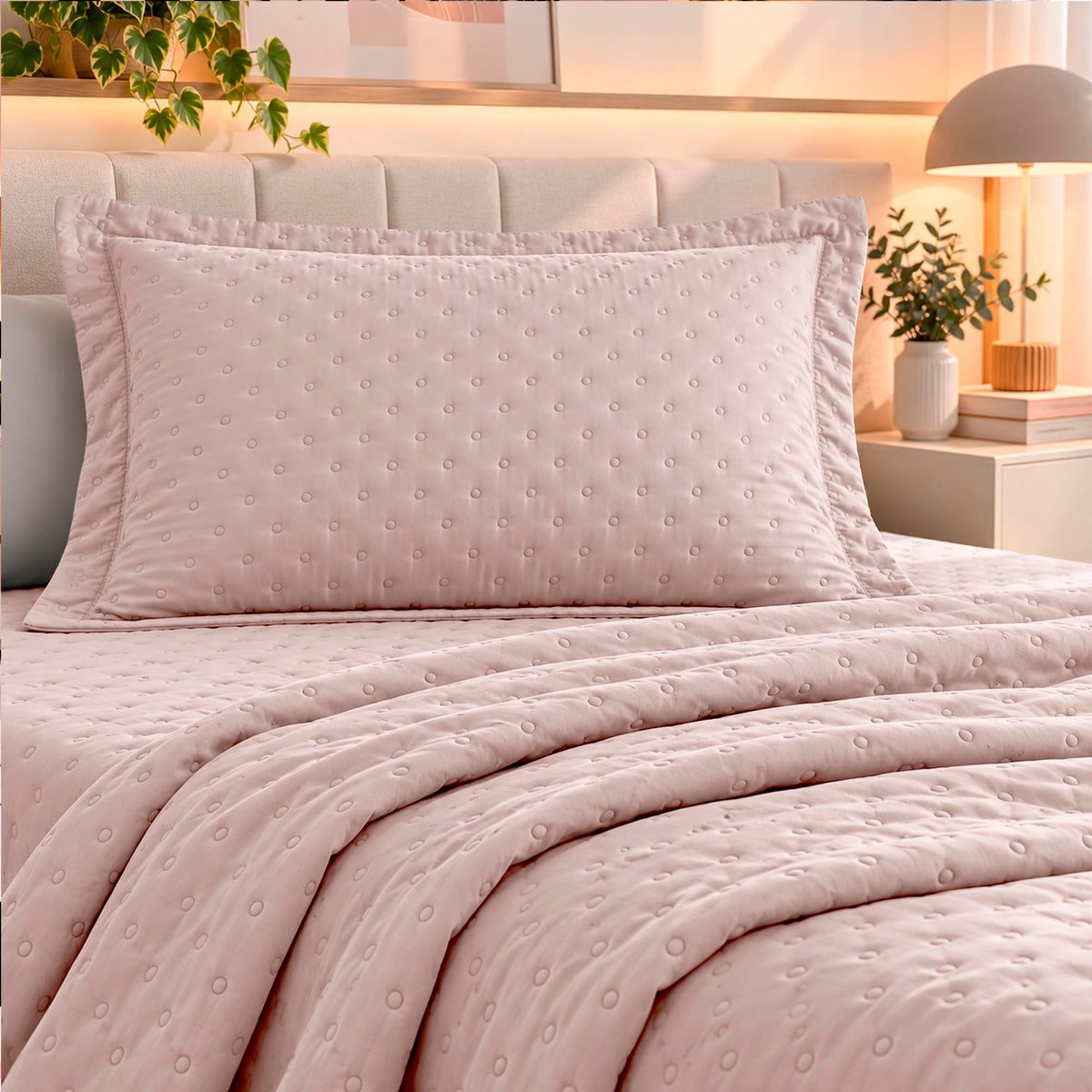 KIT CAMA SOLTEIRO DELICATO TEEN - ROSA 122902