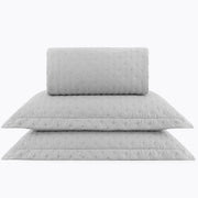 KIT CAMA  KING  DELICATO - CINZA 14-4107