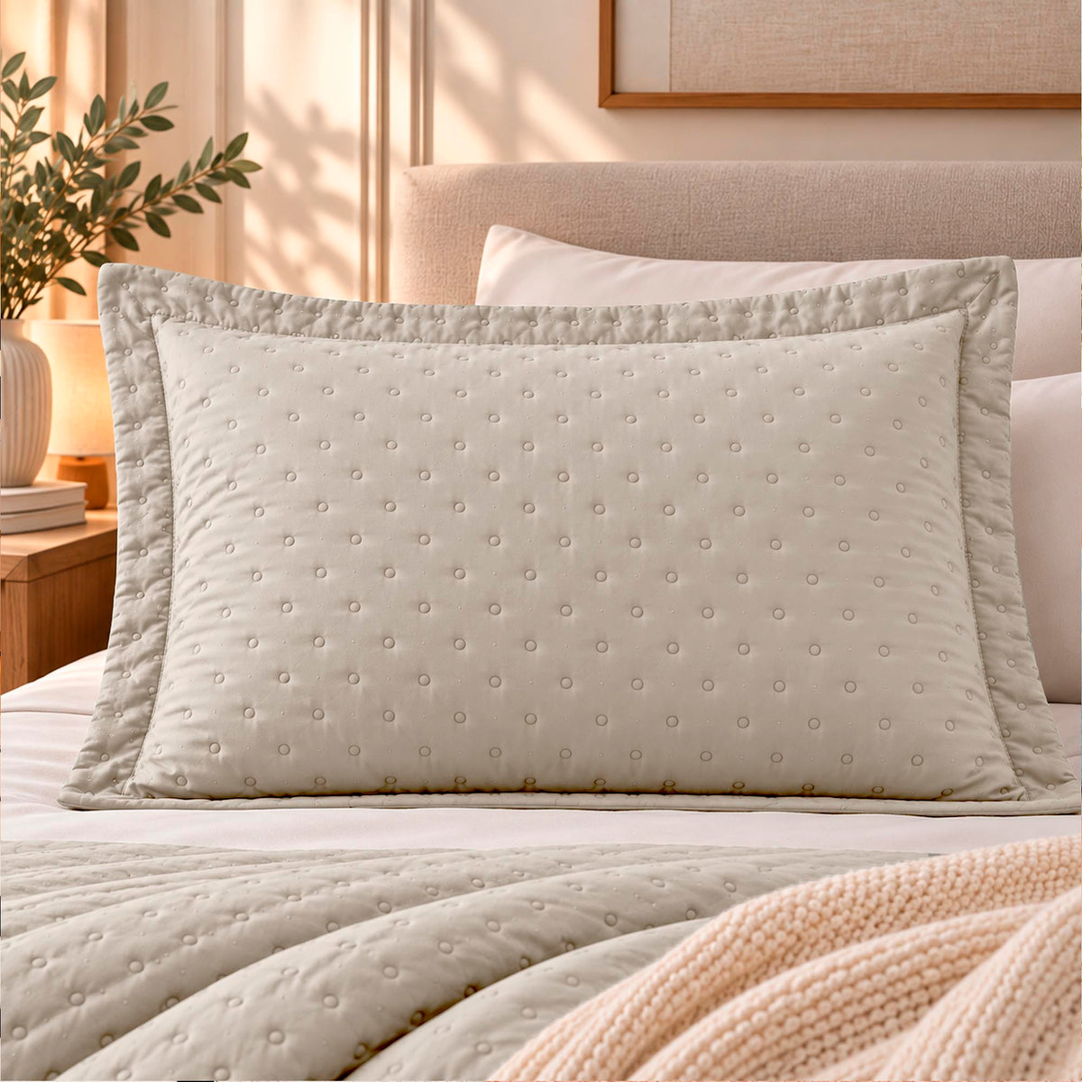 KIT CAMA SOLTEIRO  DELICATO - BEGE 13-0905