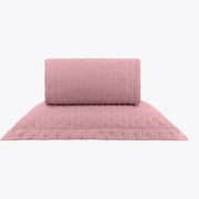 KIT CAMA SOLTEIRO  DELICATO - ROSA 15-1906