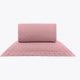 KIT CAMA SOLTEIRO  DELICATO - ROSA 15-1906