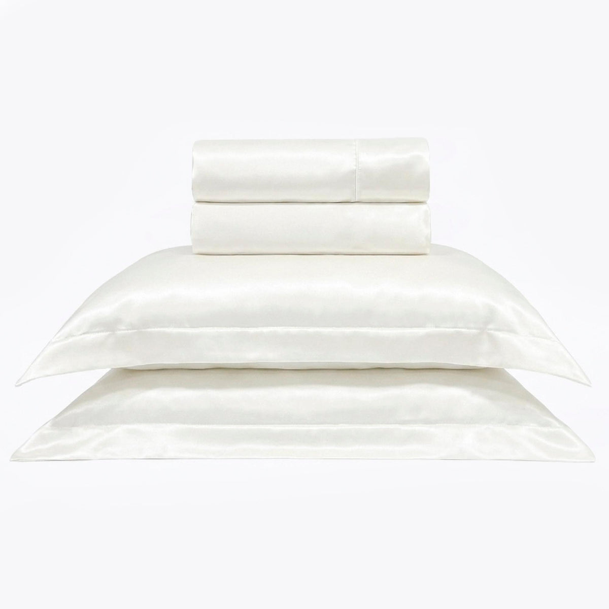 JOGO DE CAMA KING CETIM SUPREME - BRANCO
