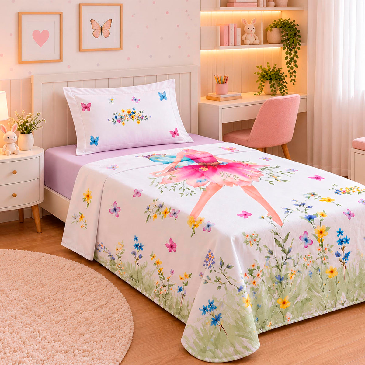 Jogo de Cama Solteiro Fantasy - FADA
