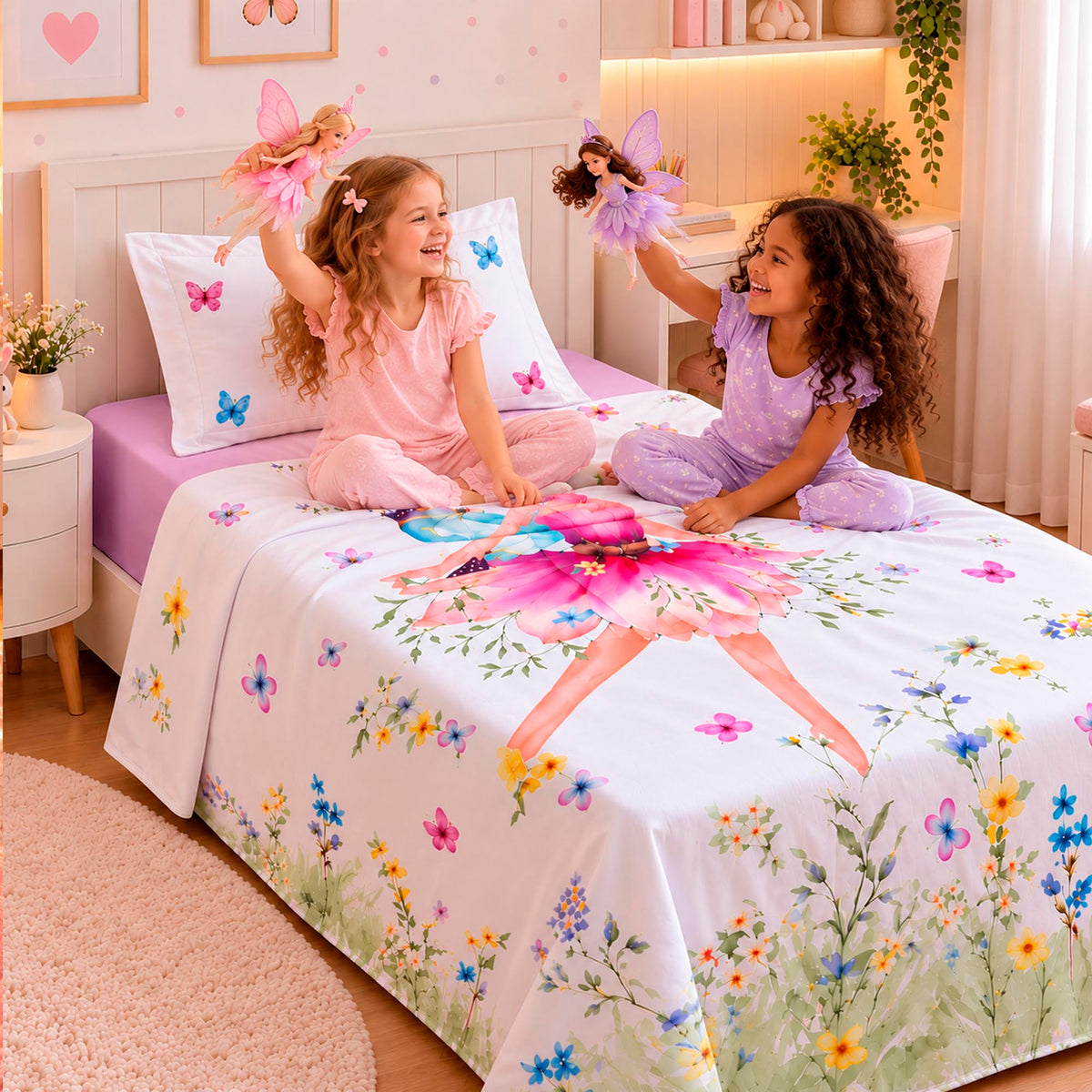 Jogo de Cama Solteiro Fantasy - FADA