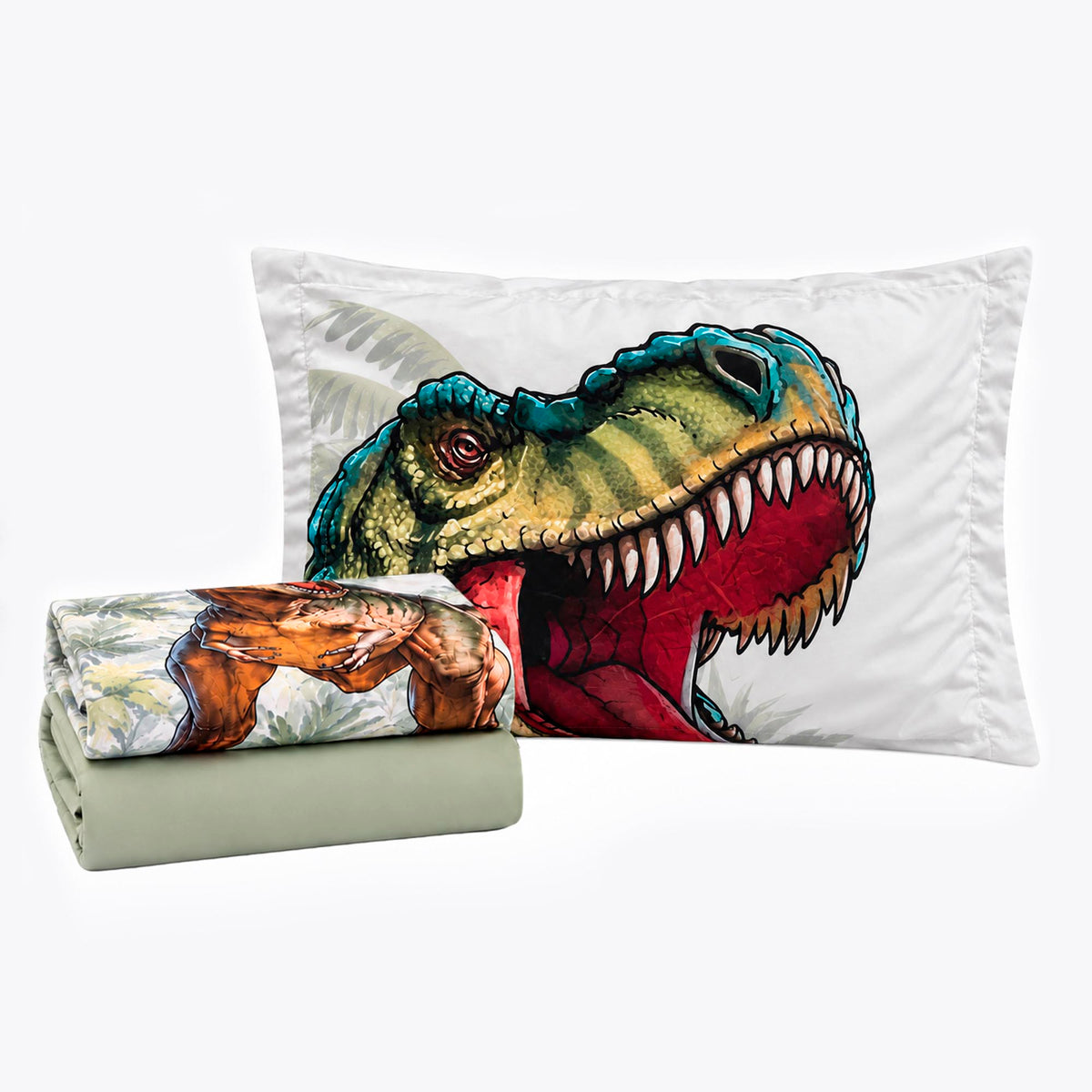 Jogo de Cama Solteiro Fantasy - DINOSSAURO