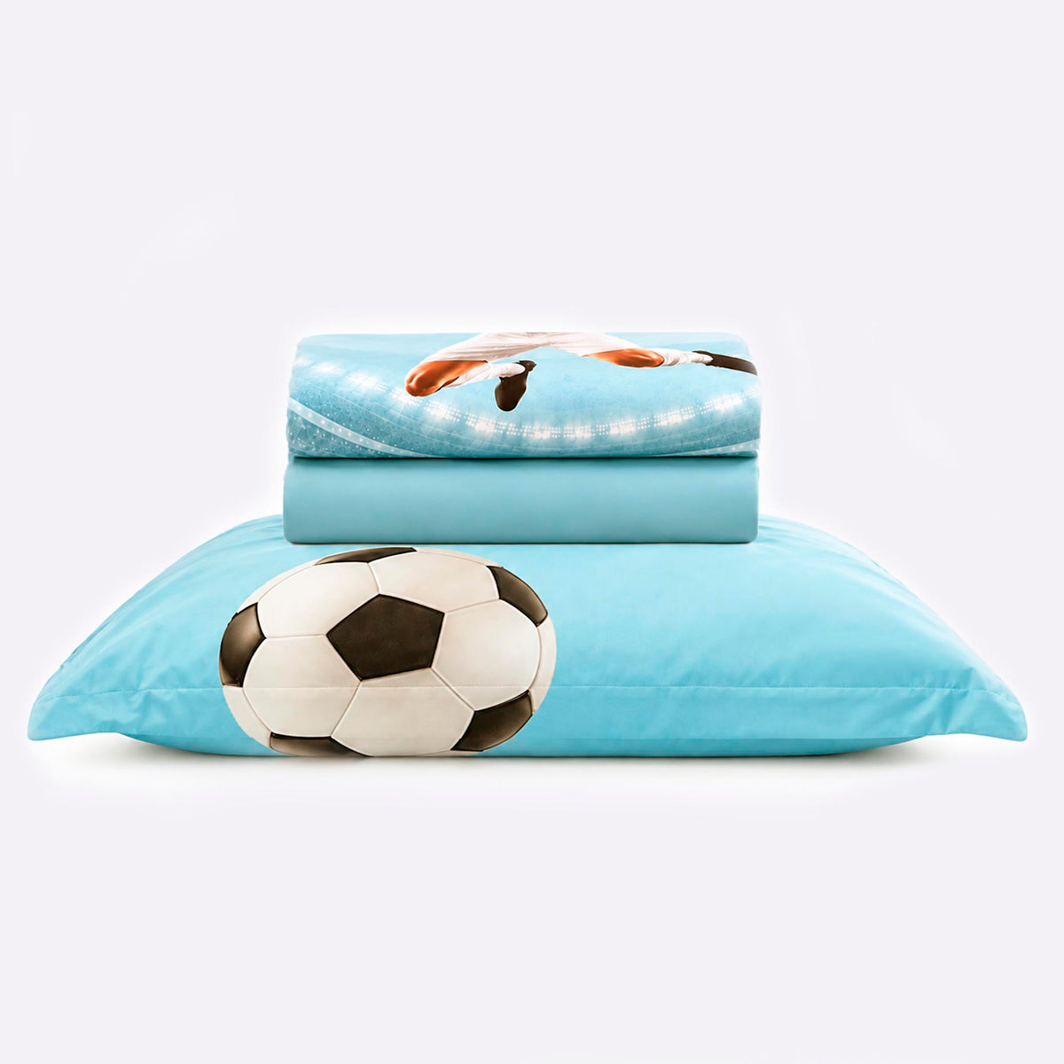 Jogo de Cama Solteiro Fantasy - FUTEBOL