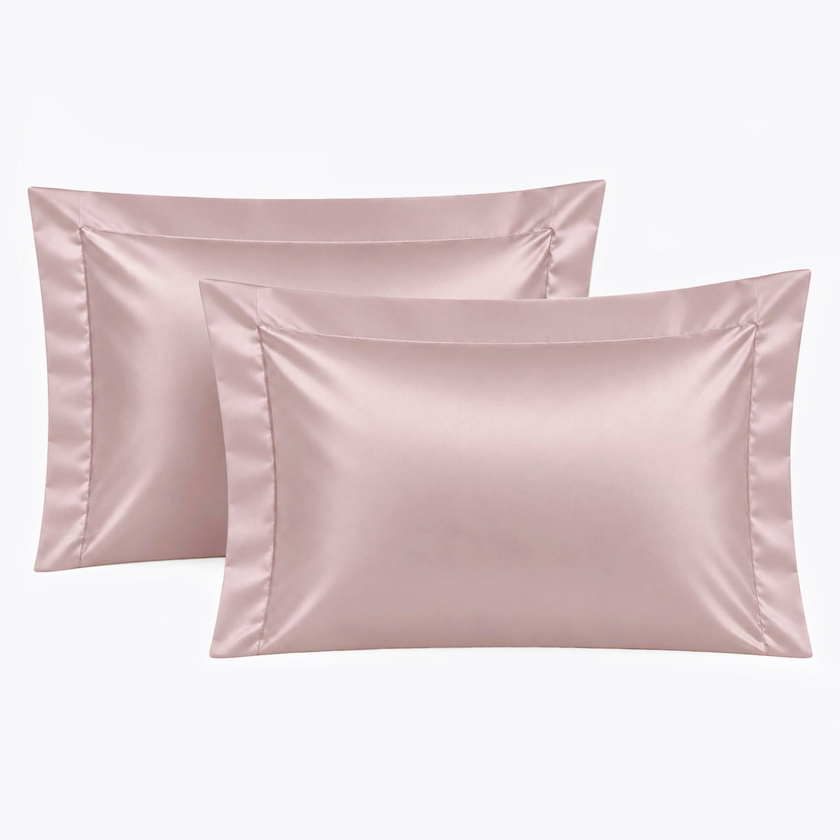 PAR DE FRONHAS CETIM ZERO FRIZZ CLASSIC 100% POLIESTER - LILAS 14-3803