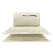 KIT CAMA QUEEN 3P MATELADO DUBAI CLASSIC - BEGE 12-5202