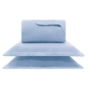 KIT CAMA KING 3P MATELADO DUBAI CLASSIC - AZUL 13-4302