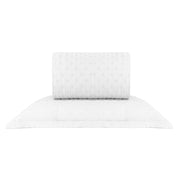 KIT CAMA SOLTEIRO  DELICATO - BRANCO