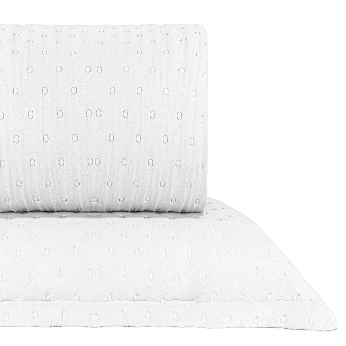 KIT CAMA SOLTEIRO  DELICATO - BRANCO