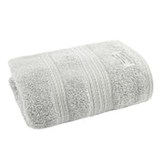 TOALHA  DE ROSTO FIO EGÍPCIO SUPREME 100% ALGODÃO - CINZA.1.24