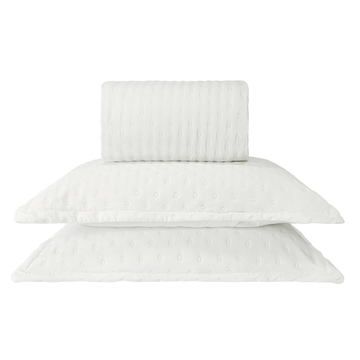 KIT CAMA  KING  DELICATO - BRANCO