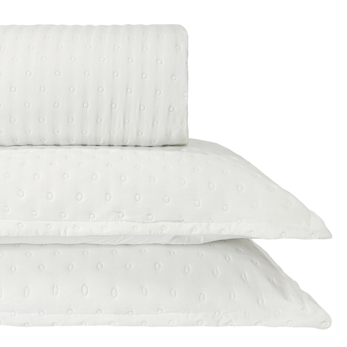 KIT CAMA CASAL DELICATO - BRANCO