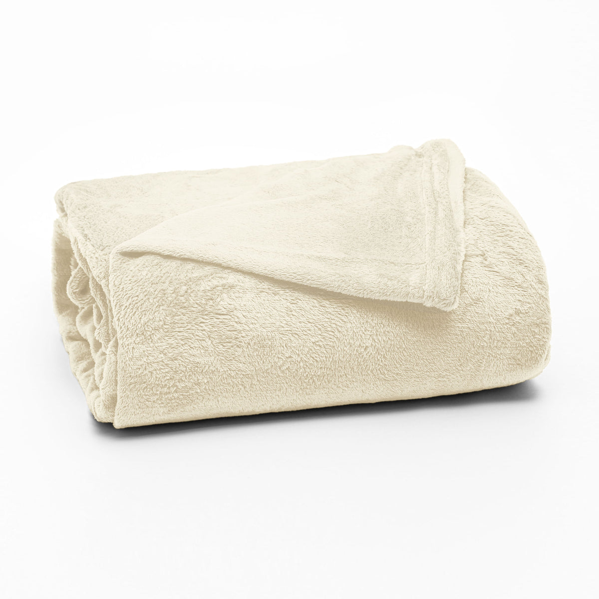 MANTA CASAL FLANNEL  LISO - BEGE 11-0507