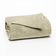 MANTA CASAL FLANNEL  LISO - BEGE 13-0404