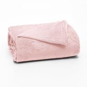 MANTA CASAL FLANNEL  LISO - ROSA 14-1309