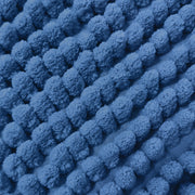 TAPETE CHENILLE   POPCORN - AZUL 17-4019