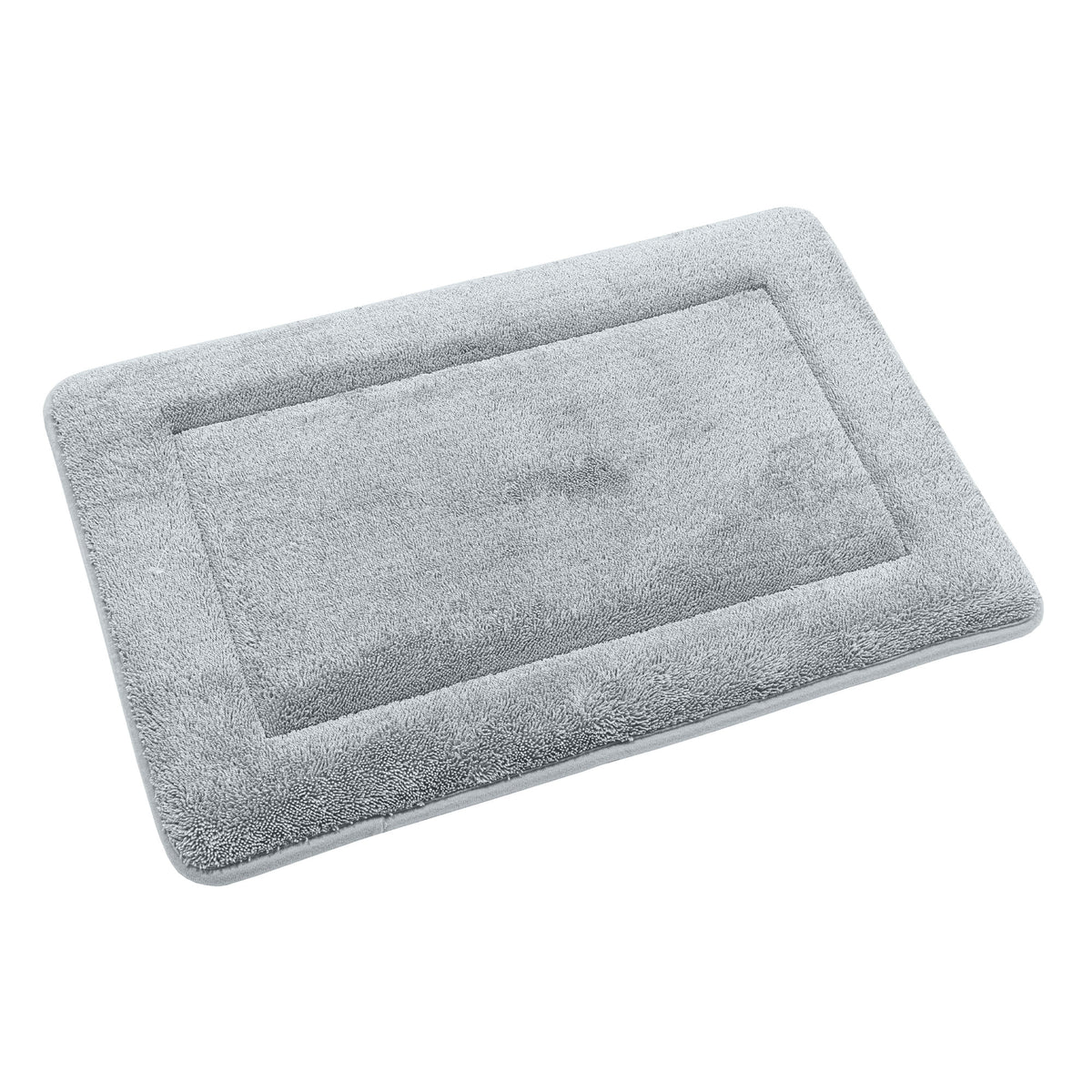 TAPETE VISCO FELPUDO - CINZA 13-4104