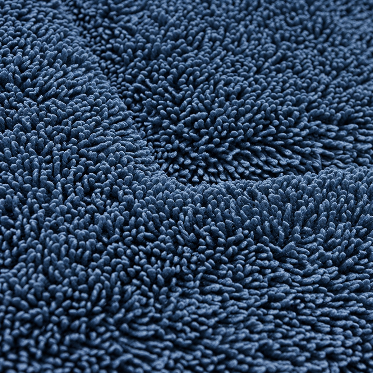 TAPETE VISCO FELPUDO - AZUL ESC. 19-4227