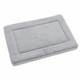 TAPETE VISCO FELPUDO - CINZA 14-4203