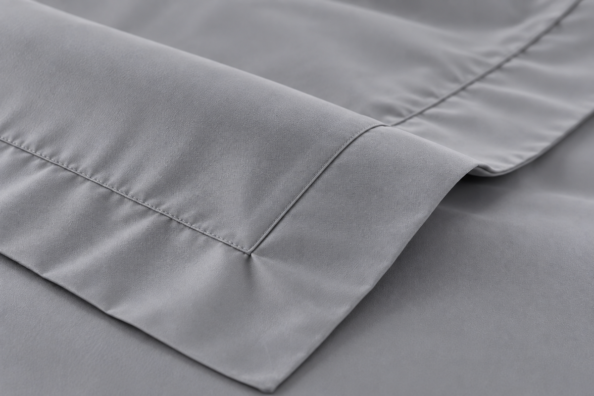 PAR DE FRONHAS  ELEGANCE   400 FIOS - CINZA 14-4102