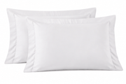 PAR DE FRONHAS  ELEGANCE   400 FIOS - BRANCO