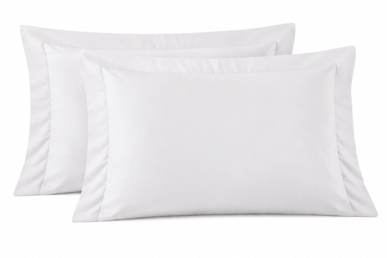 PAR DE FRONHAS  ELEGANCE   400 FIOS - BRANCO