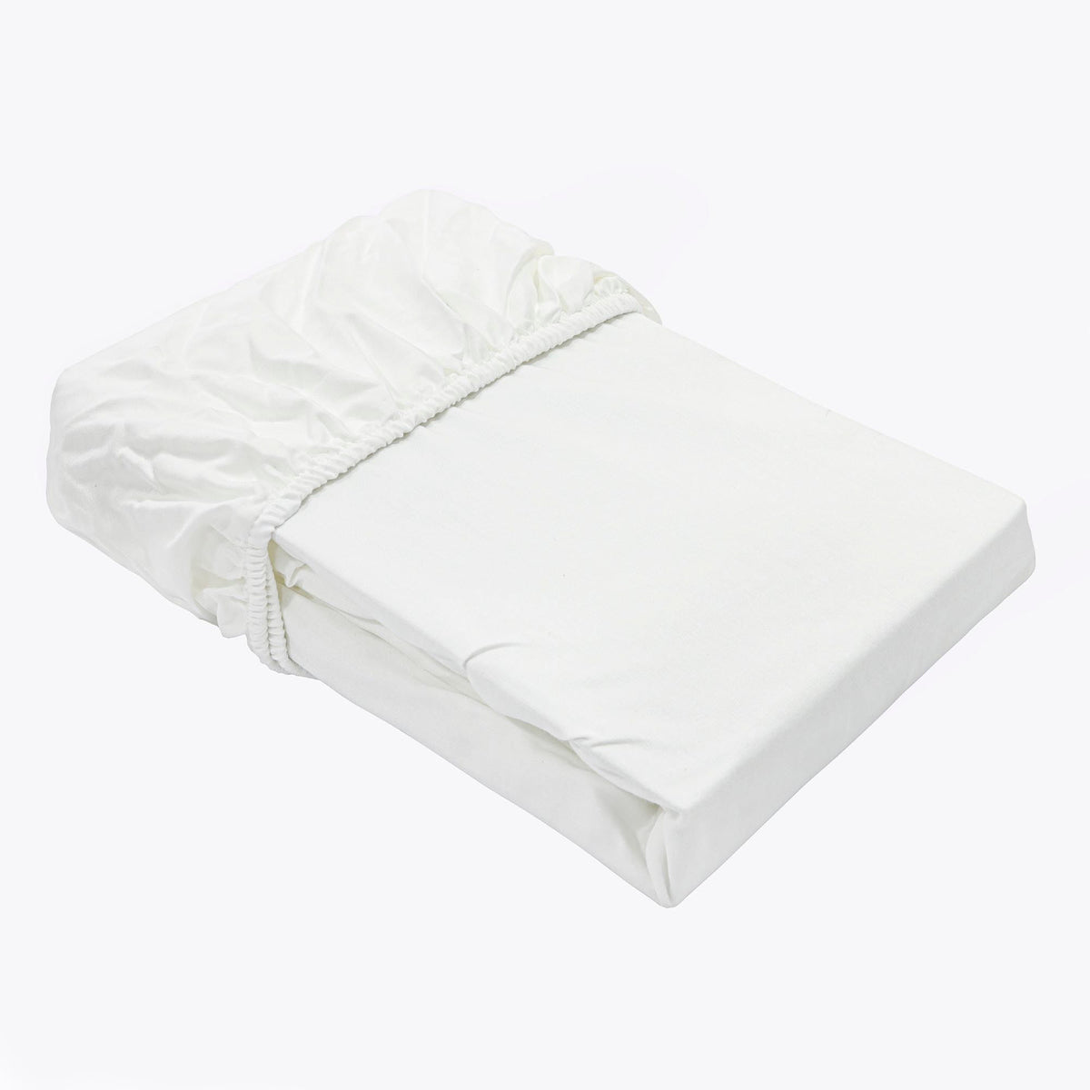 LENÇOL COM ELASTICO  SOLTEIRO 400 FIOS SUPREME - BRANCO