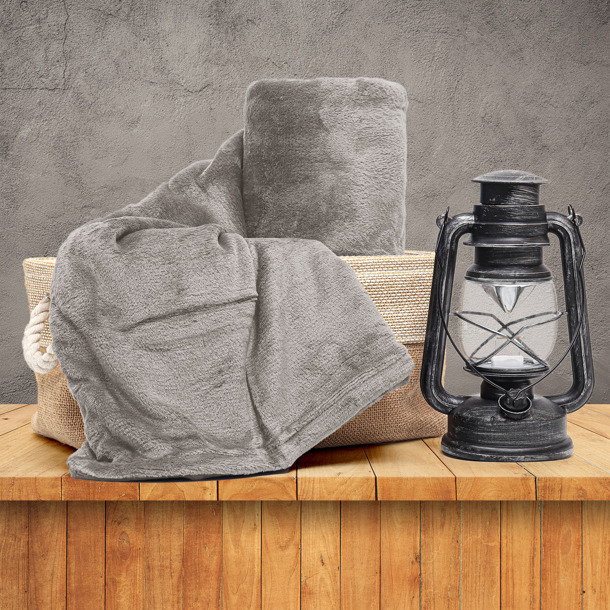 MANTA CASAL FLANNEL  LISO - BEGE 16-1210