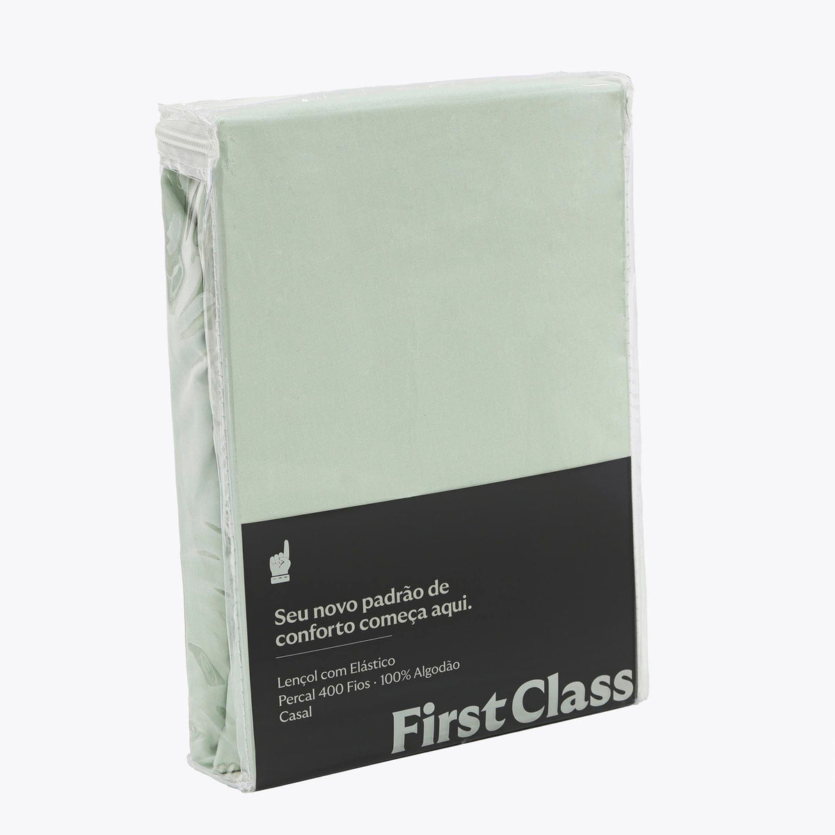 LENÇOL COM ELÁSTICO  QUEEN  400 FIOS SUPREME - VERDE 12-6205